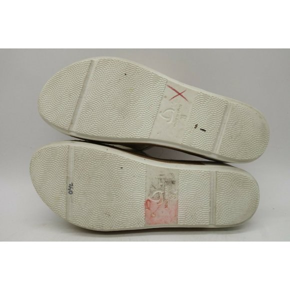 Kanna Multi-Color Slide Platform Wedge Espadrille Sandals Shoes Women's 39 / 9 - Picture 4 of 10